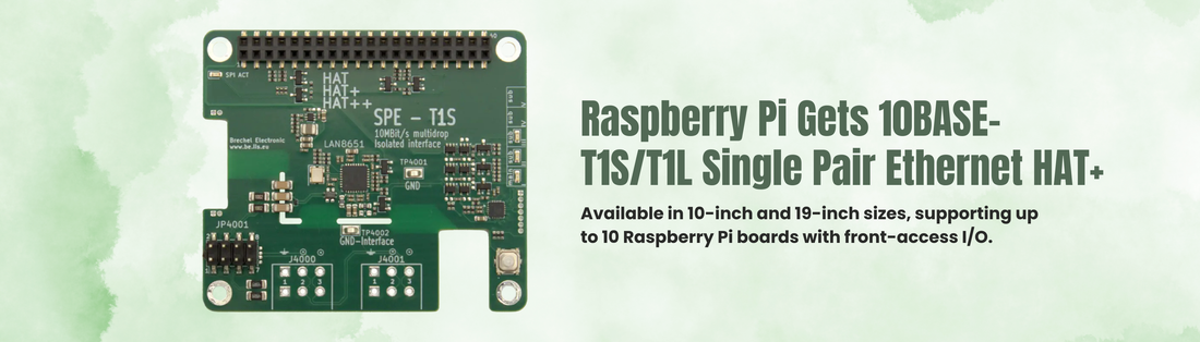 Miles of Range on Two Wires: The New Raspberry Pi Single Pair Ethernet HAT