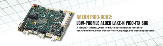 Big x86 Power in a 2.5-Inch Shell: AAEON Launches the Low-Profile PICO-ADN2 SBC