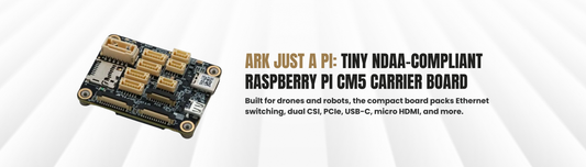 Drone-Ready and NDAA-Compliant: ARK Electronics Unveils the "Just a Pi" CM5 Carrier