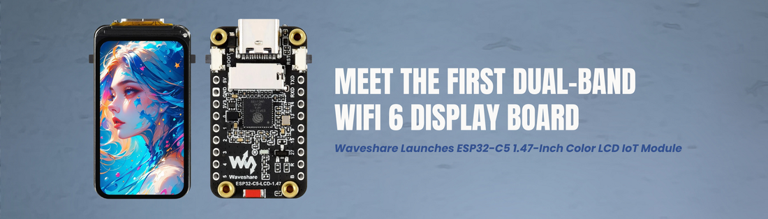 Clear the Airwaves: The First Dual-Band Wi-Fi 6 ESP32-C5 Board Has Arrived