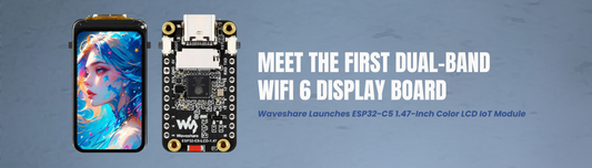 Clear the Airwaves: The First Dual-Band Wi-Fi 6 ESP32-C5 Board Has Arrived