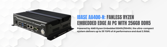 256GB RAM in a Silent Chassis: Meet the Fanless AMD Ryzen 8000 Edge AI Workhorse