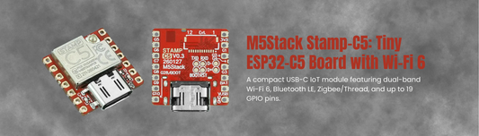 Wireless Without the Bulk: M5Stack Drops the Stamp-C5 Wi-Fi 6 Module