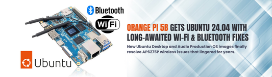 Fixed After 8 Years: Orange Pi 5B Gets Fresh Ubuntu Desktop & Audio Production OS Images
