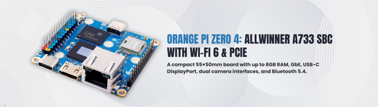 Big Upgrades in a Tiny Footprint: Meet the Orange Pi Zero 4 SBC
