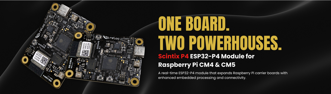The Ultimate Hardware Mashup: Scintix P4 Brings ESP32-P4 to Raspberry Pi Carrier Boards