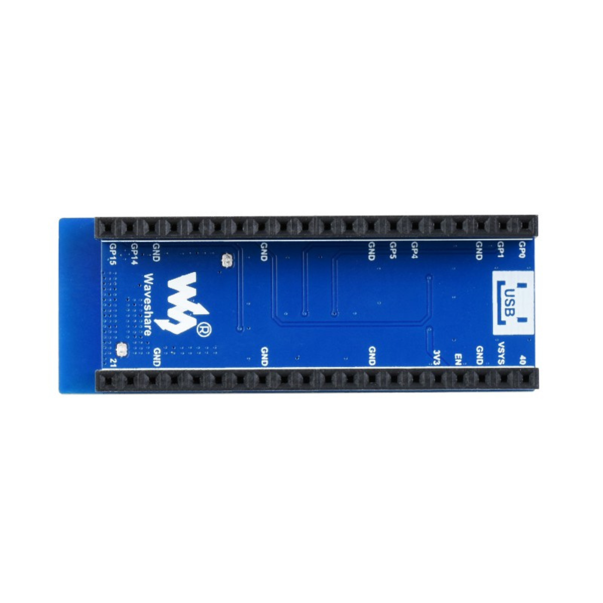 Pico-BLE Dual-Mode Bluetooth 5.1 Expansion Board for Raspberry Pi Pico